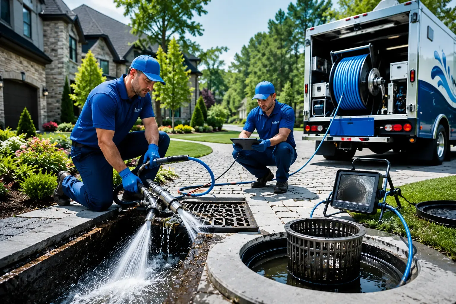 Local outdoor drain cleaning professionals in Kingwood, TX