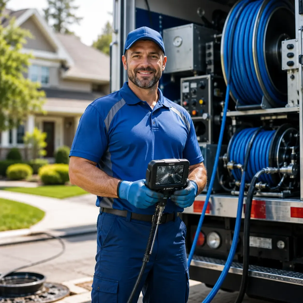 Local outdoor drain cleaning specialists in Kingwood, TX